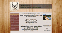 Desktop Screenshot of chambredhote-deviniere.com
